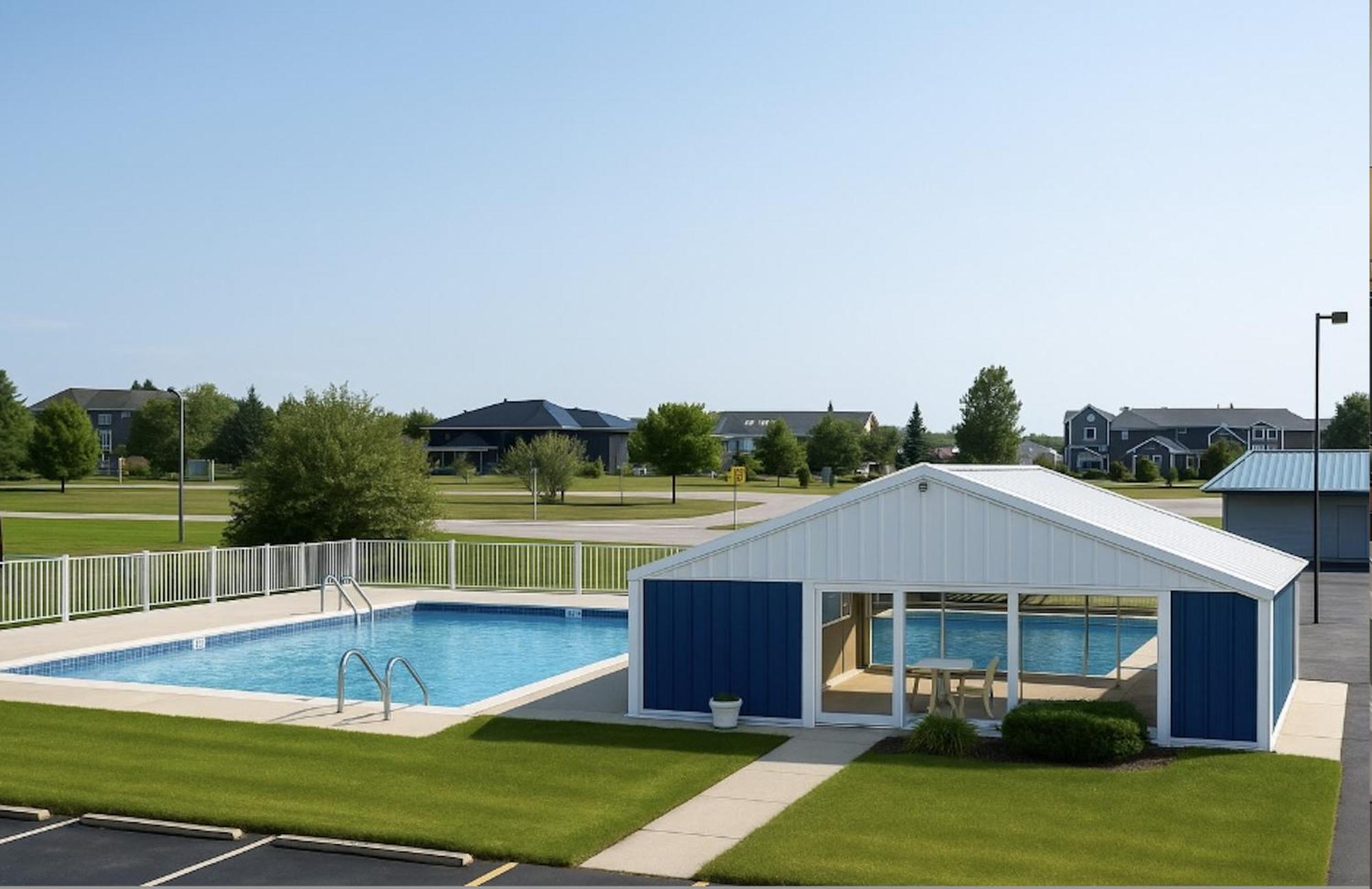 Great Lakes Inn Mackinaw City Exterior foto